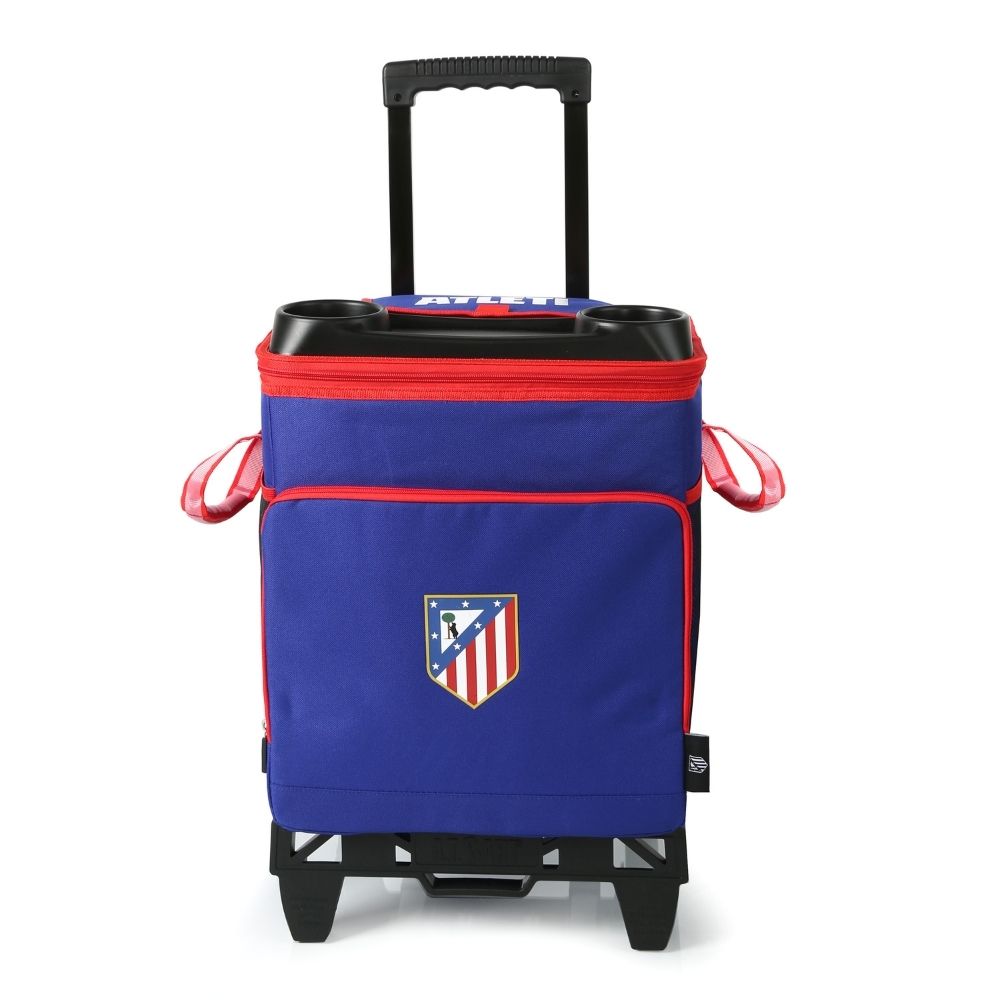 Nevera Con Carrito 50 Latas Azul y Rojo image number null